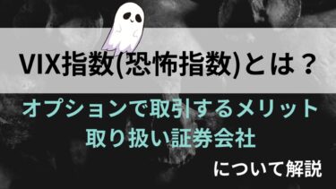 VIX指数のオプションとは？活用方法や取扱い証券会社について徹底解説